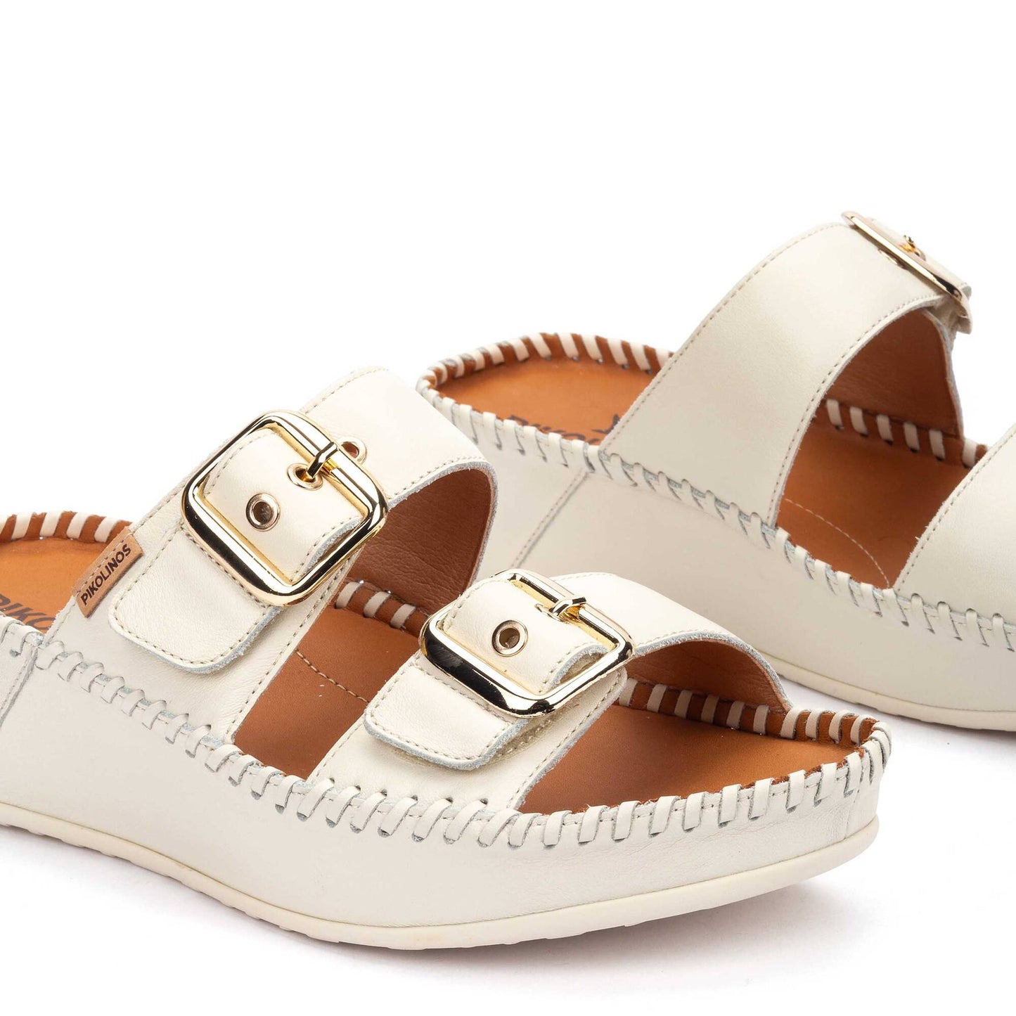 Pikolinos wedge sandals with hook-and-loop closure MARINA W1C-0957