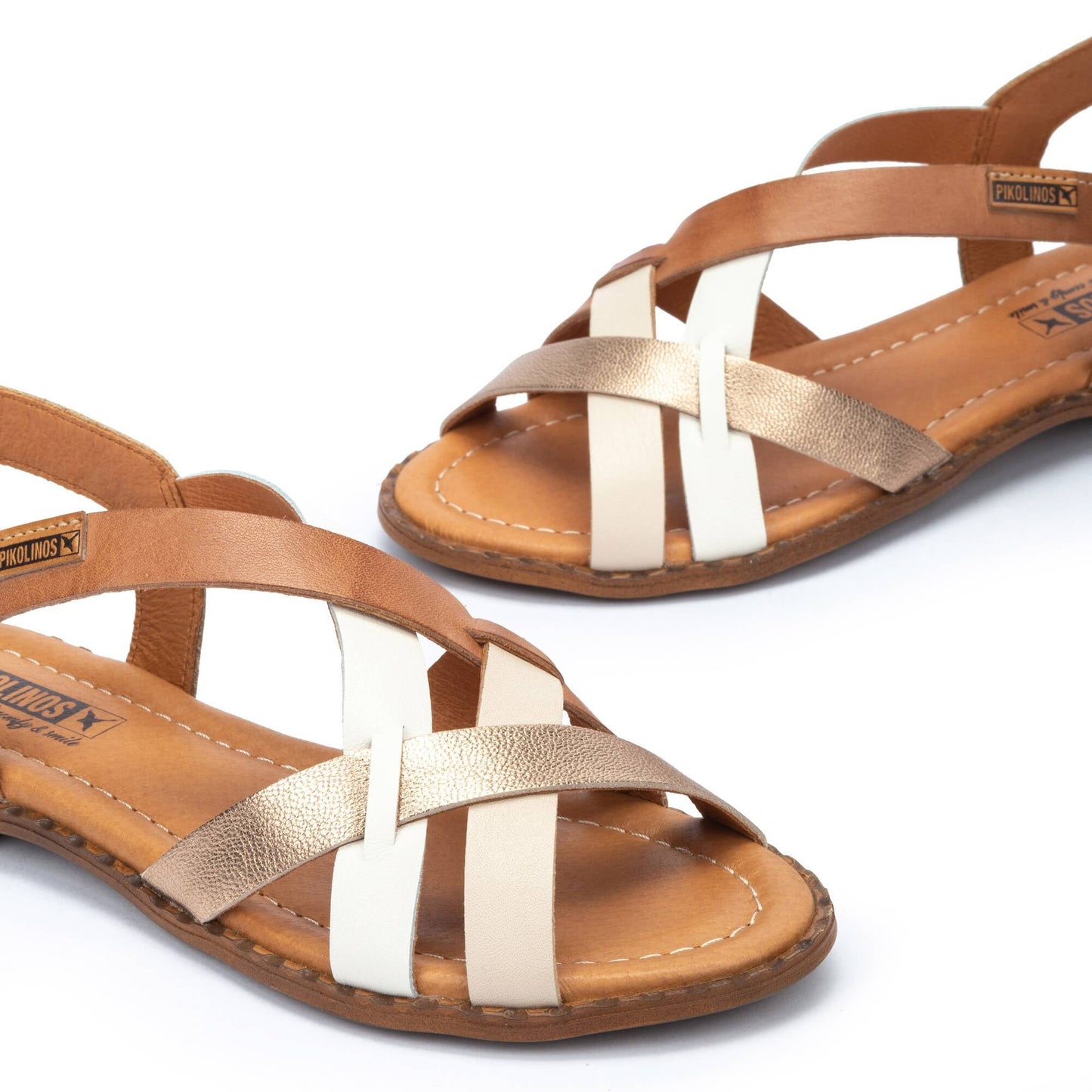 Pikolinos flat sandals with buckle ALGAR W0X-0556C3