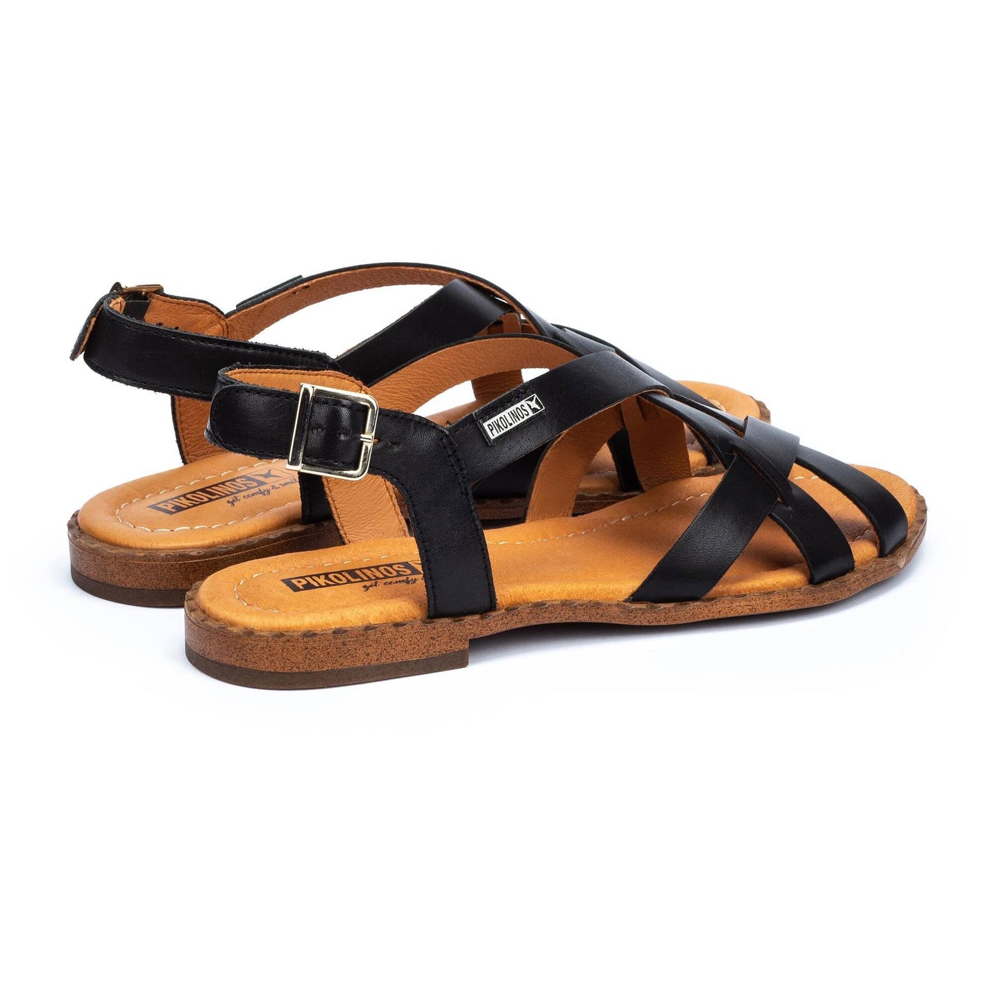 Pikolinos flat sandals with buckle ALGAR W0X-0556ST