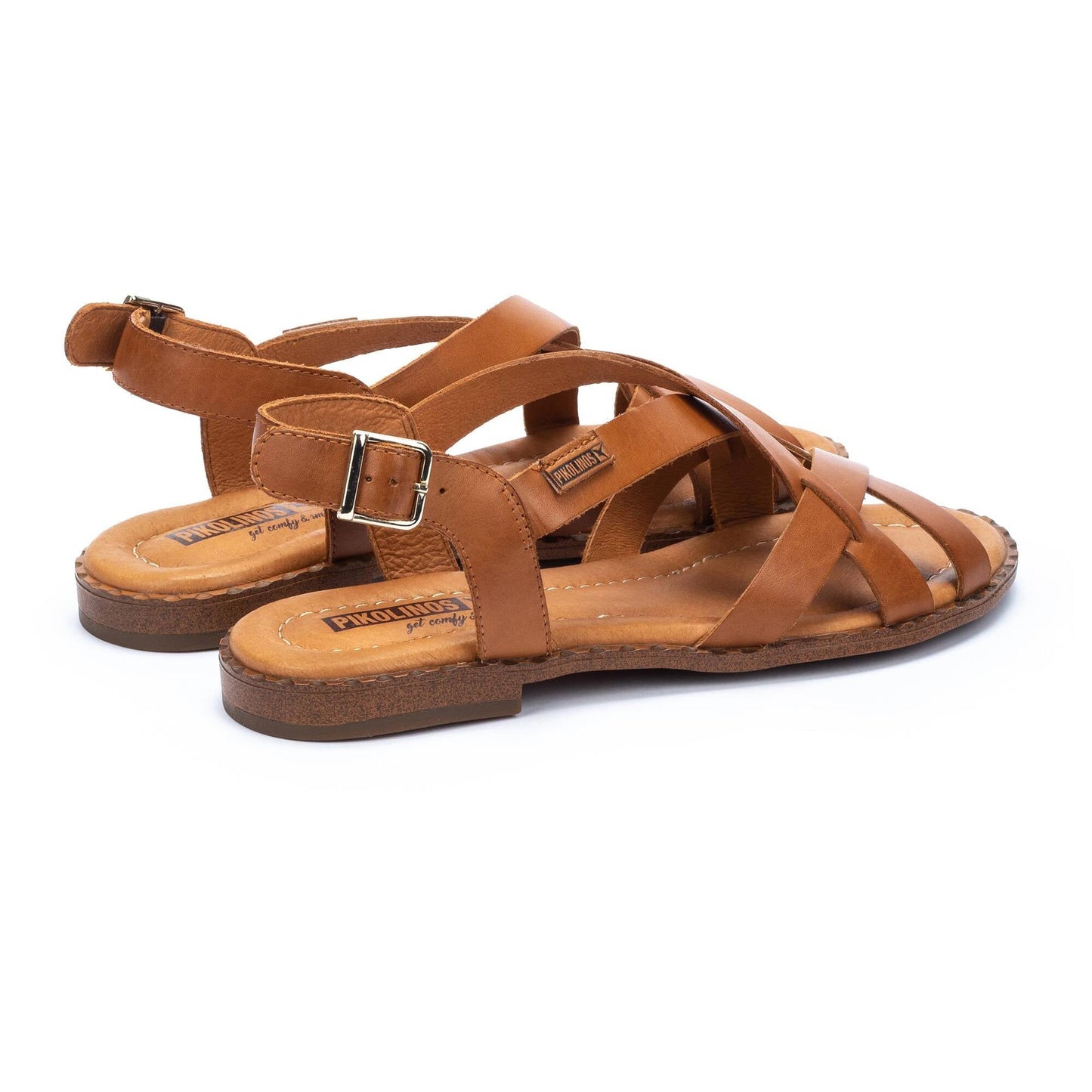 Pikolinos flat sandals with buckle ALGAR W0X-0556ST