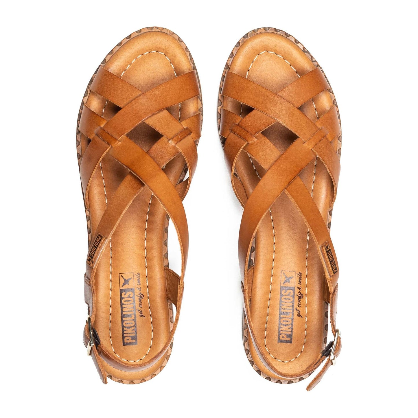 Pikolinos flat sandals with buckle ALGAR W0X-0556ST