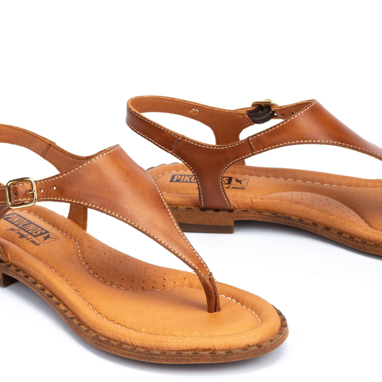Pikolinos flat sandals with buckle ALGAR W0X-0954