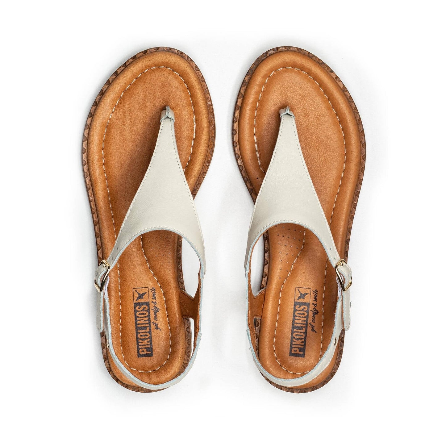 Pikolinos flat sandals with buckle ALGAR W0X-0954