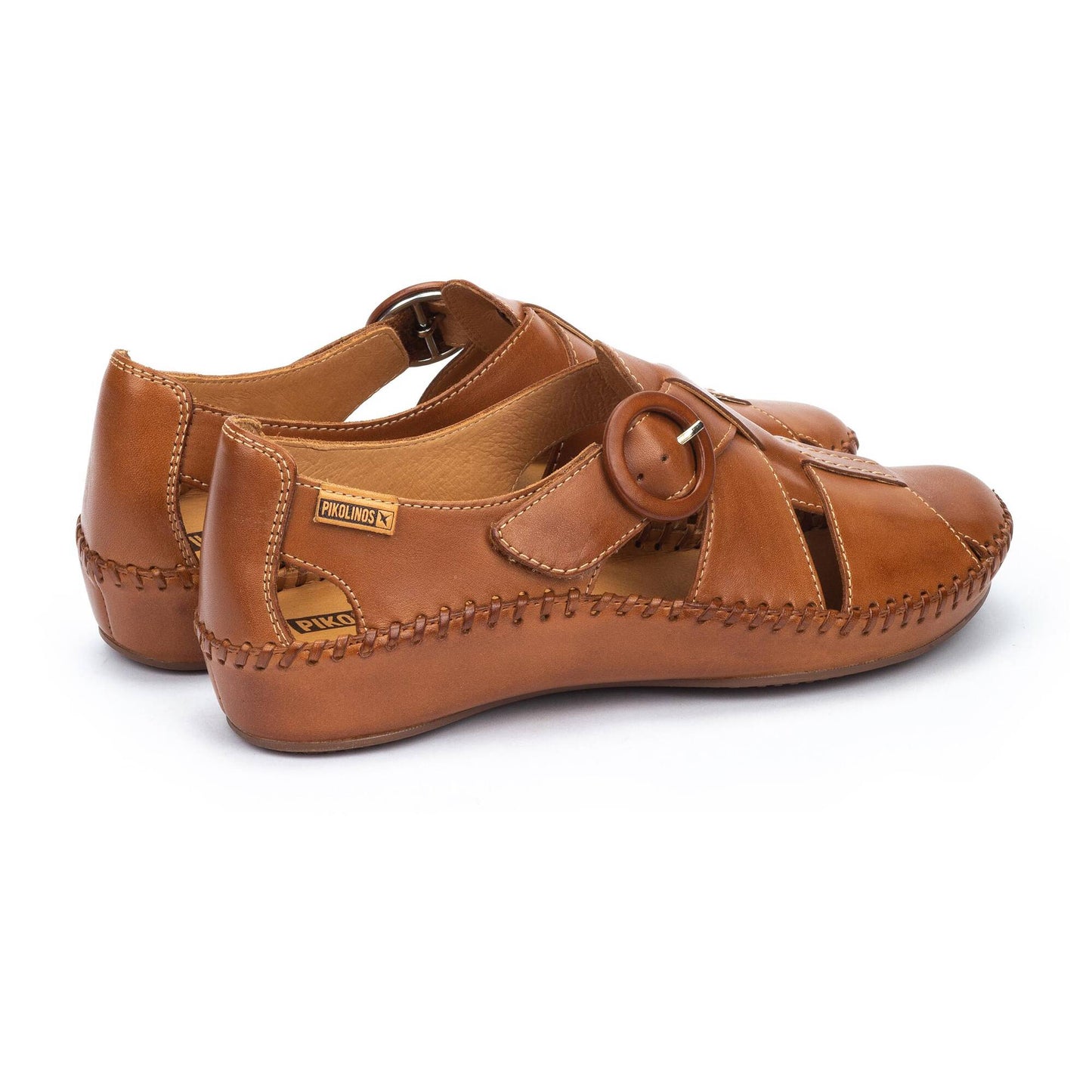 Pikolinos semi-open shoes with hook-and-loop closure P. VALLARTA 655-0845