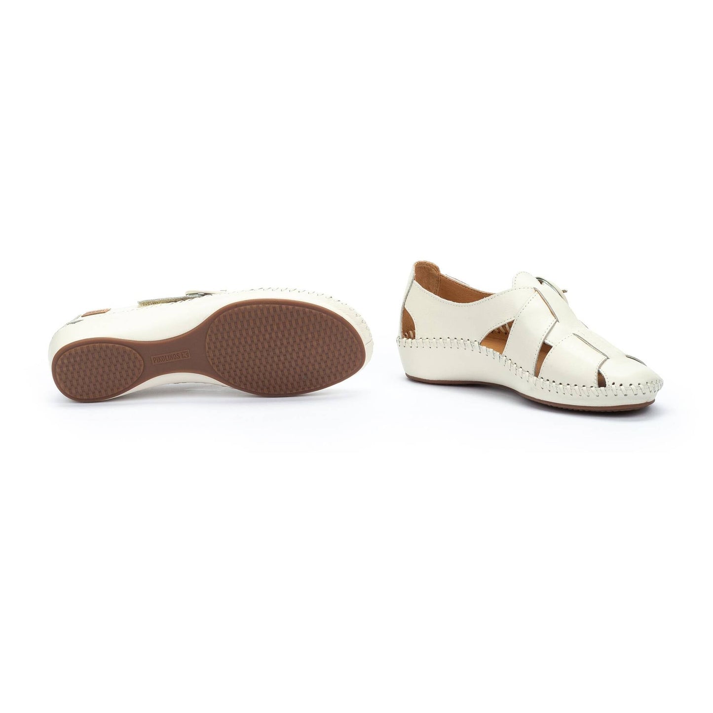Pikolinos semi-open shoes with hook-and-loop closure P. VALLARTA 655-0845