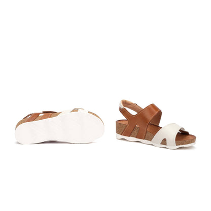 Pikolinos wedge sandals with hook-and-loop closure MAHON W9E-0870C1