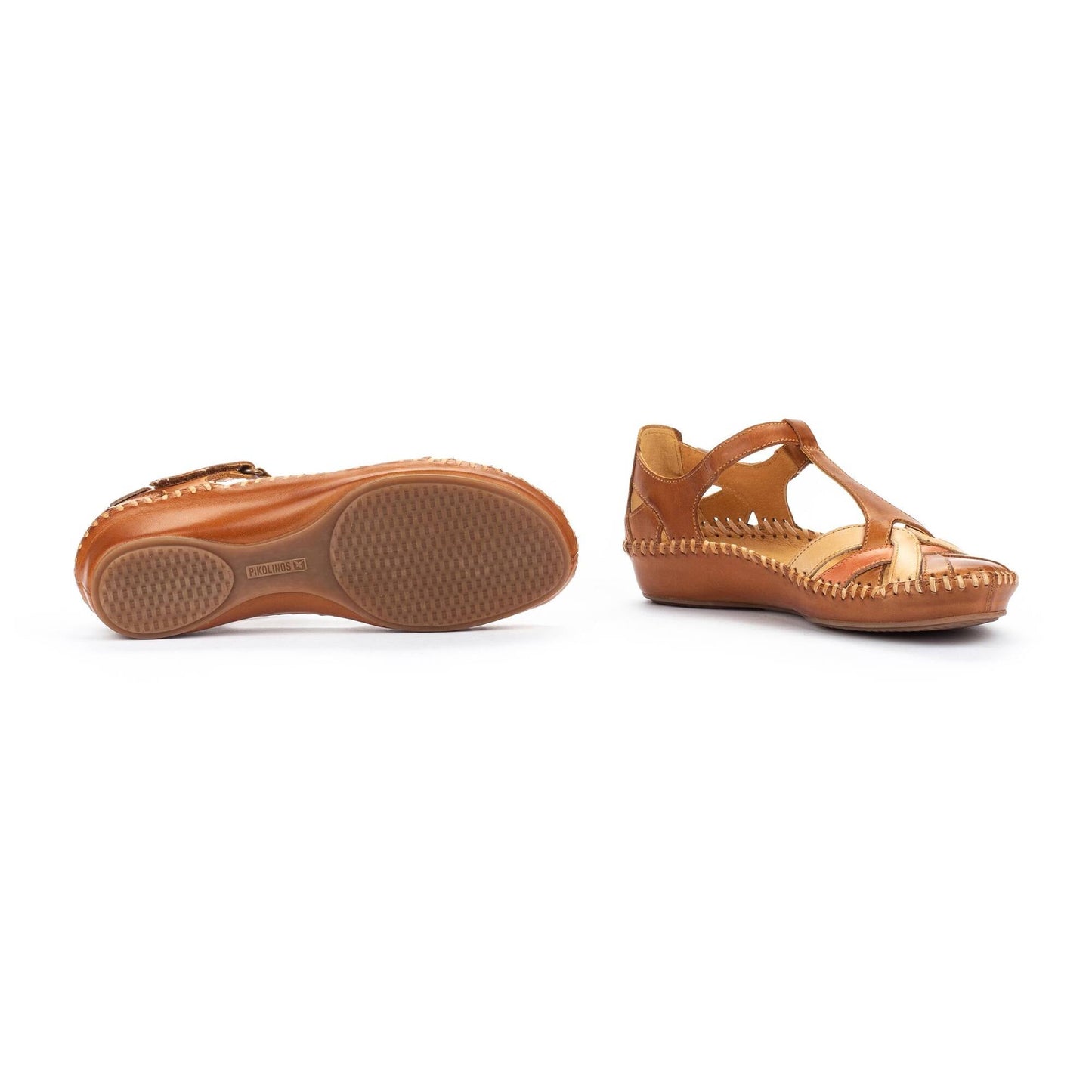 Pikolinos semi-open shoes with hook-and-loop closure P. VALLARTA 655-0732C5