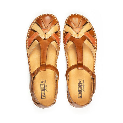 Pikolinos semi-open shoes with hook-and-loop closure P. VALLARTA 655-0732C5