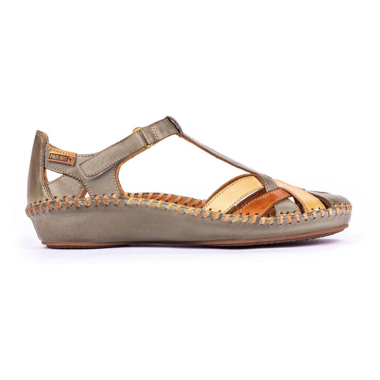 Pikolinos semi-open shoes with hook-and-loop closure P. VALLARTA 655-0732C5