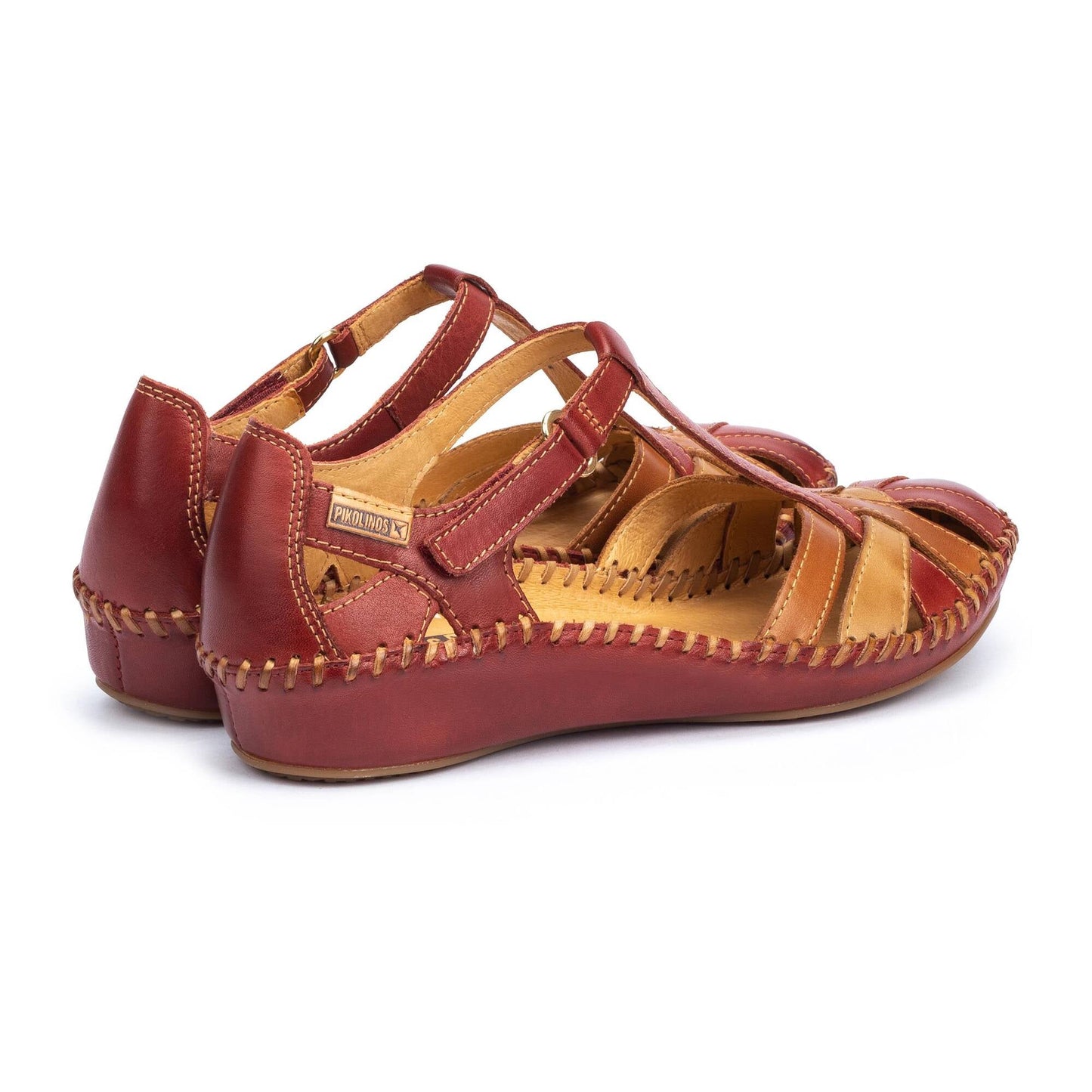 Pikolinos semi-open shoes with hook-and-loop closure P. VALLARTA 655-0732C5