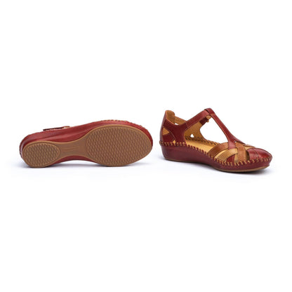 Pikolinos semi-open shoes with hook-and-loop closure P. VALLARTA 655-0732C5