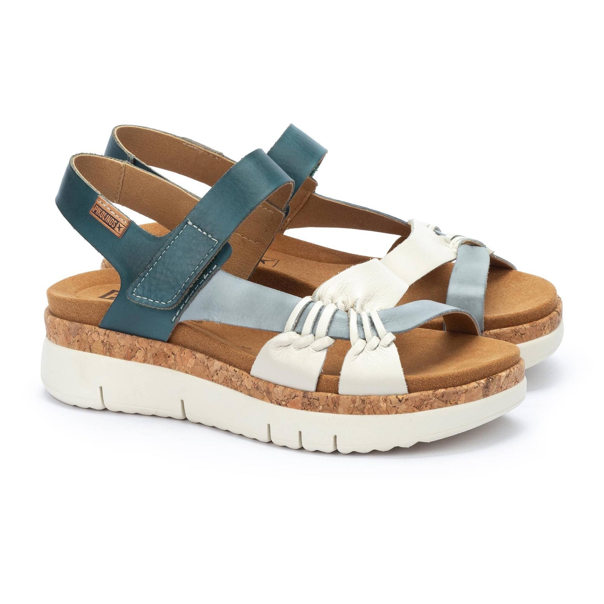 Pikolinos sandals with hook-and-loop closure PALMA W4N-0968C2