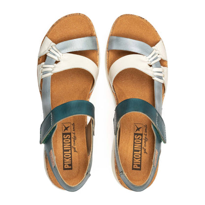 Pikolinos sandals with hook-and-loop closure PALMA W4N-0968C2