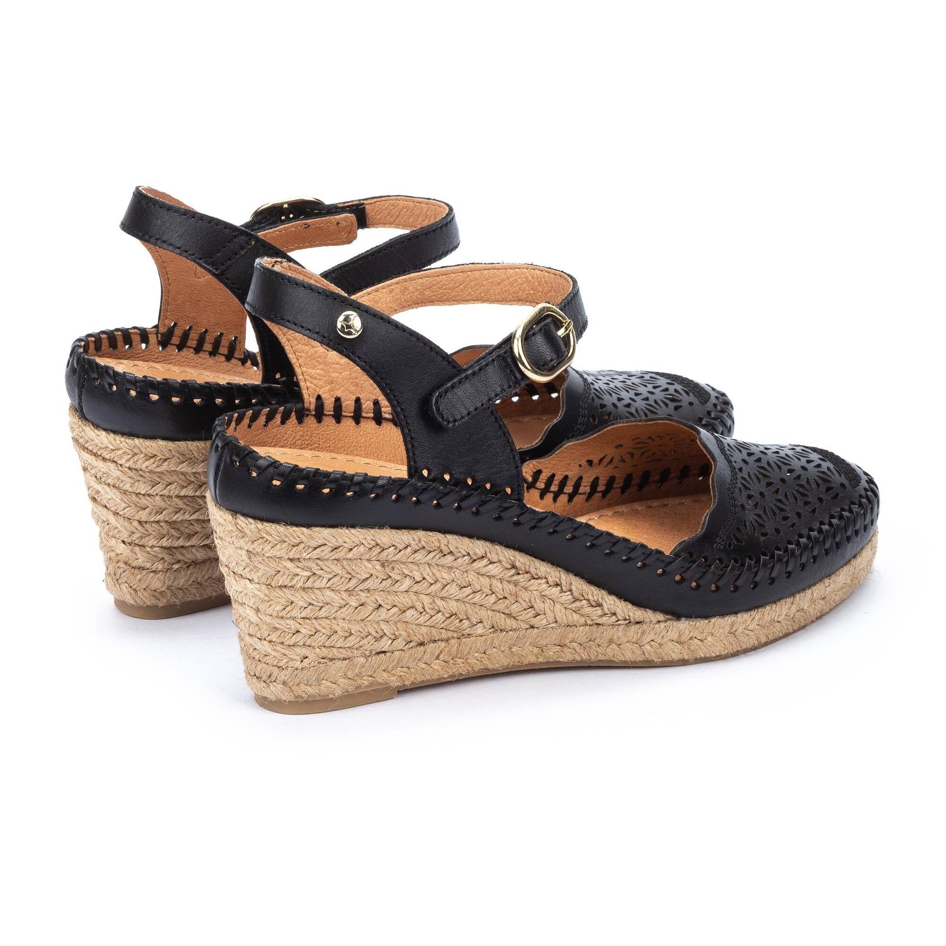 Pikolinos wedge sandals with hook-and-loop closure VILA W9Y-1508