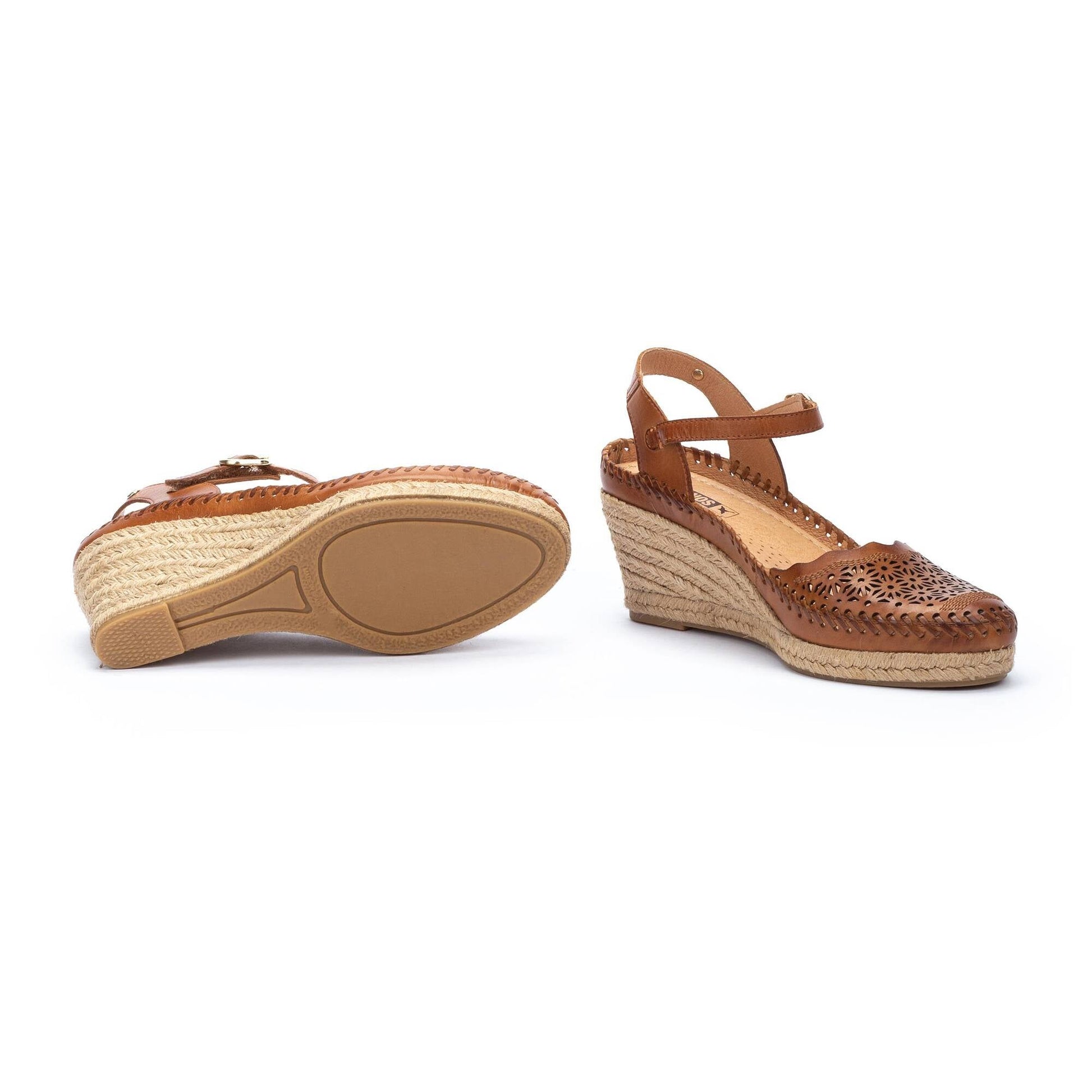 Pikolinos wedge sandals with hook-and-loop closure VILA W9Y-1508