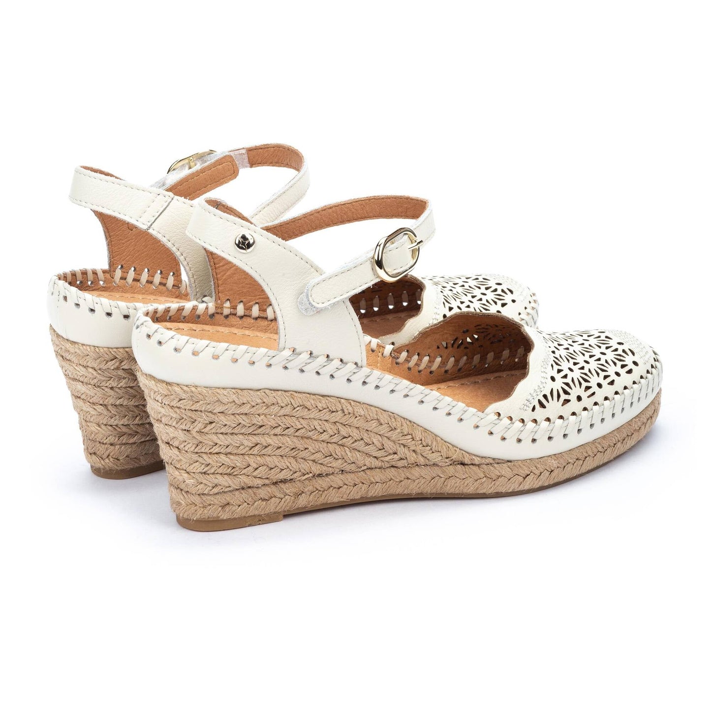 Pikolinos wedge sandals with hook-and-loop closure VILA W9Y-1508