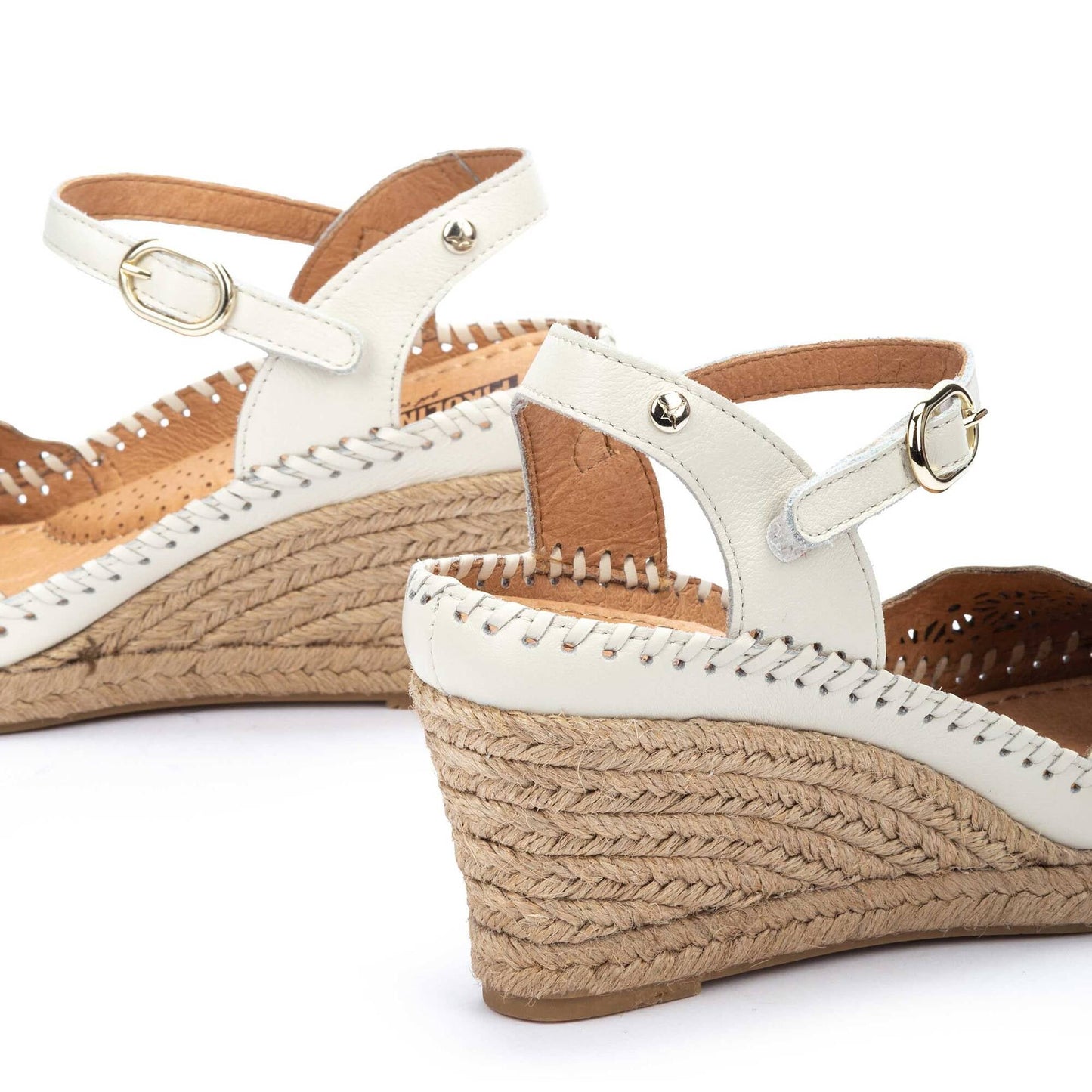 Pikolinos wedge sandals with hook-and-loop closure VILA W9Y-1508