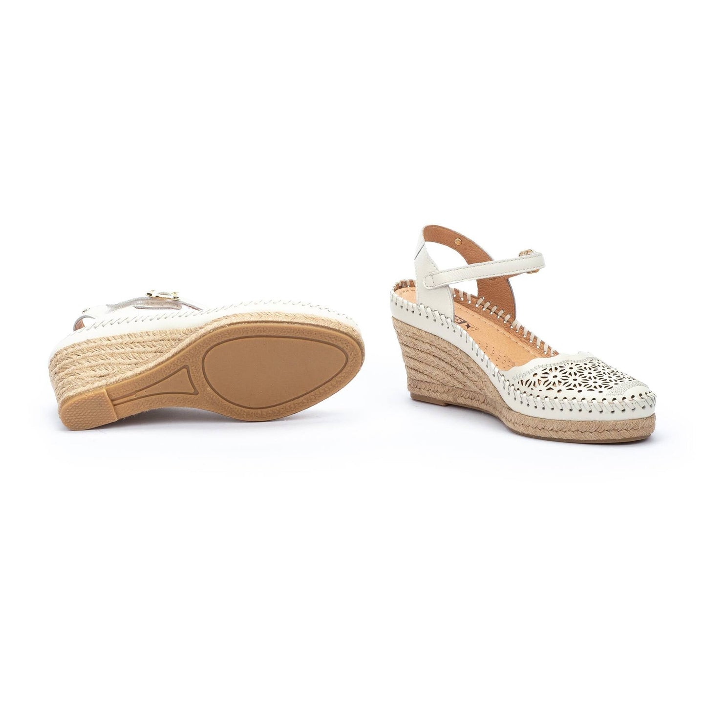 Pikolinos wedge sandals with hook-and-loop closure VILA W9Y-1508