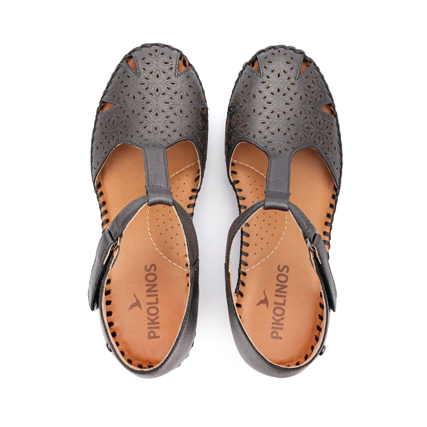 Pikolinos wedge sandals with hook-and-loop closure AGUADULCE W3Z-1629CL