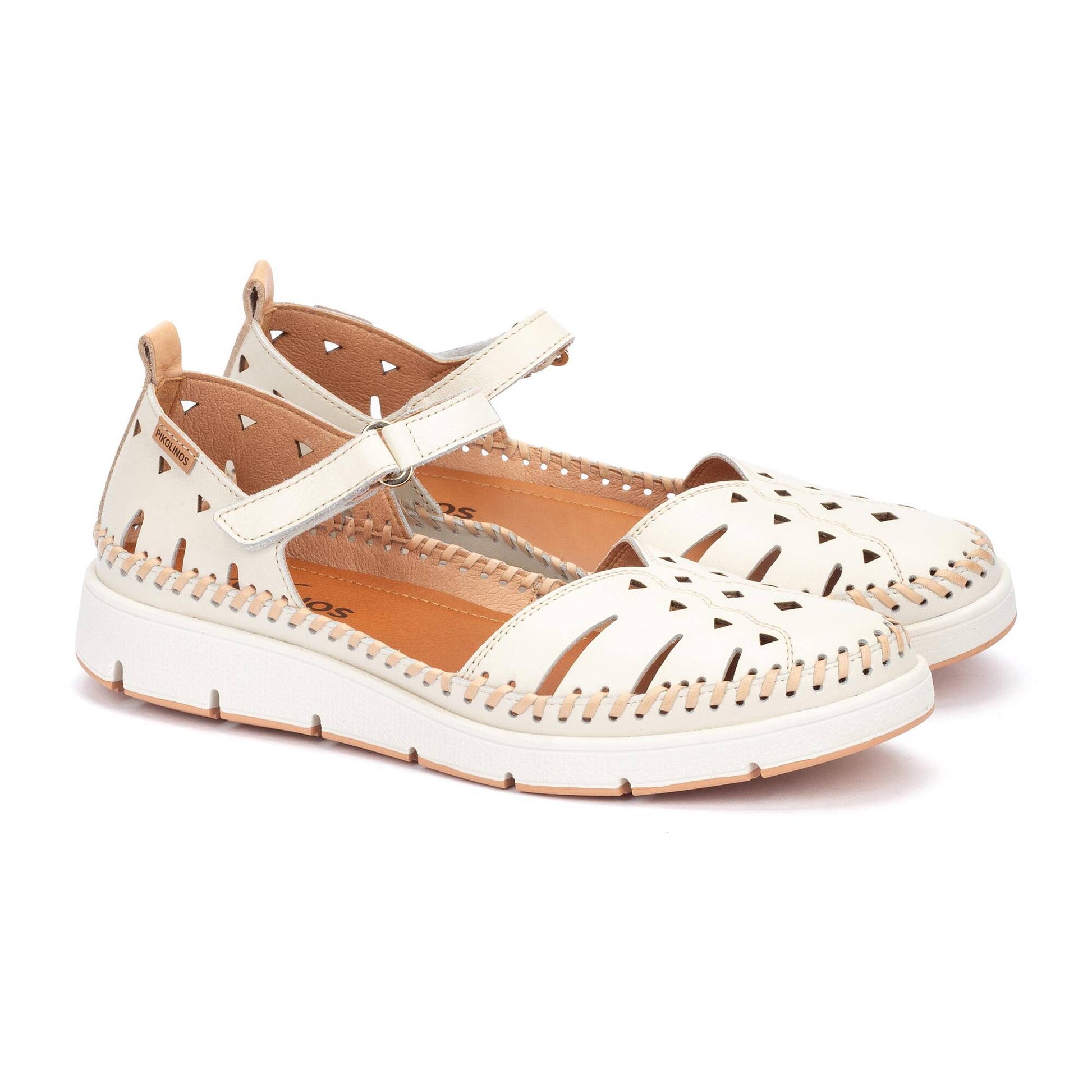 Pikolinos semi-open shoes with hook-and-loop closure TENERIFE W8D-0885C1