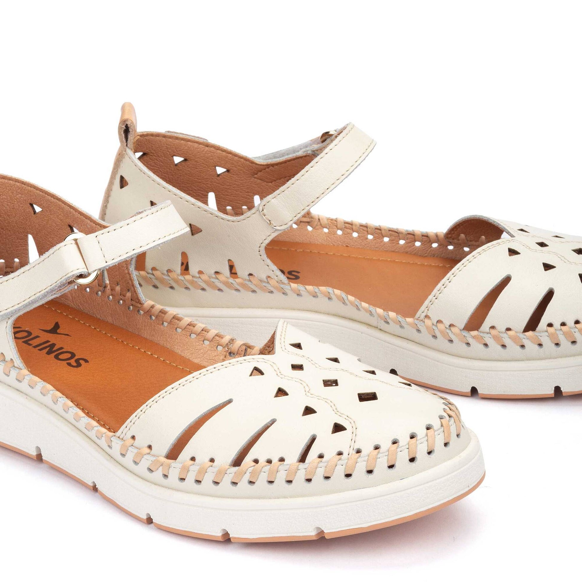 Pikolinos semi-open shoes with hook-and-loop closure TENERIFE W8D-0885C1