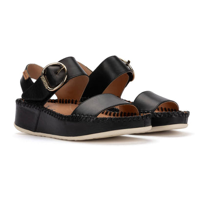 Pikolinos wedge sandals with hook-and-loop closure MARINA W1C-0709
