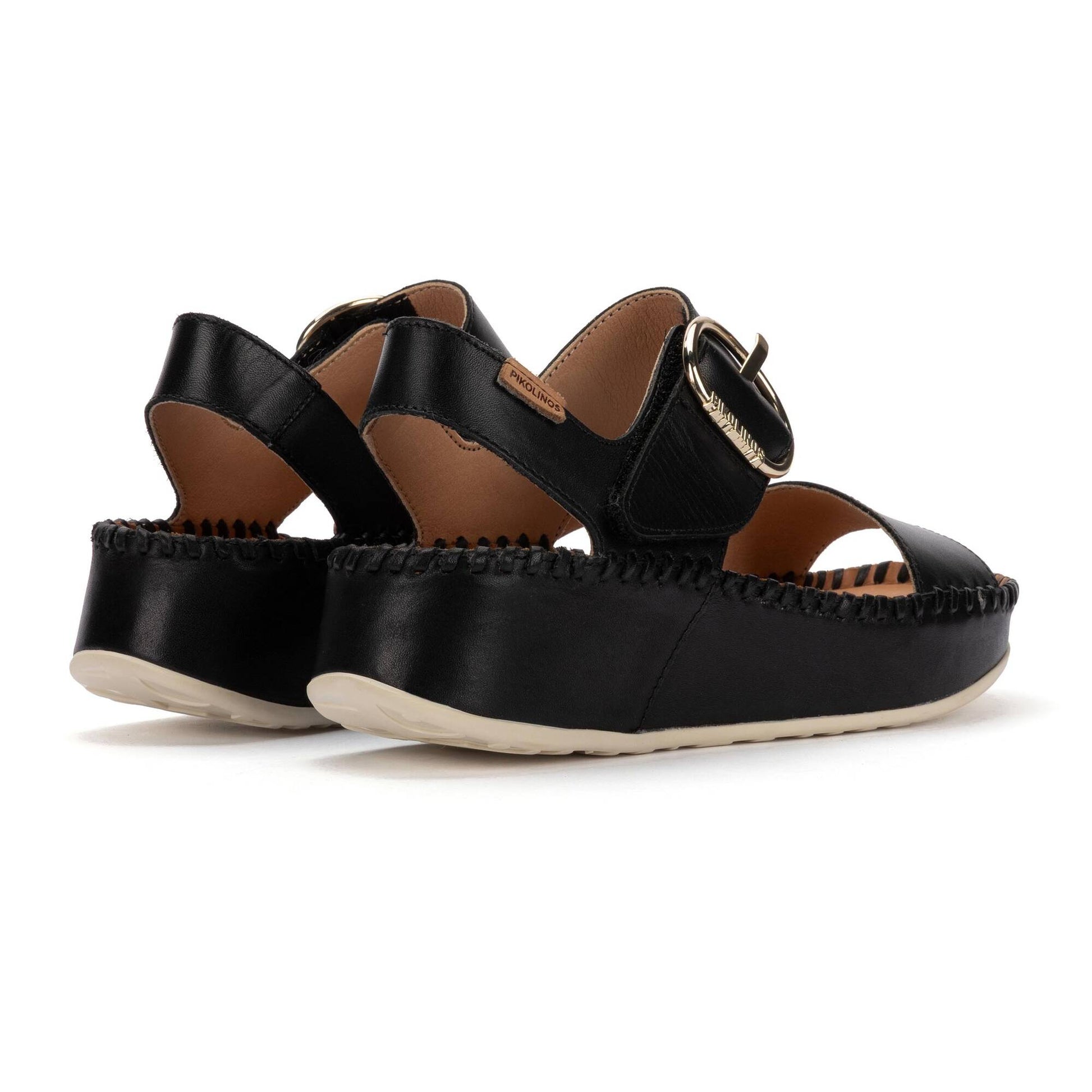 Pikolinos wedge sandals with hook-and-loop closure MARINA W1C-0709