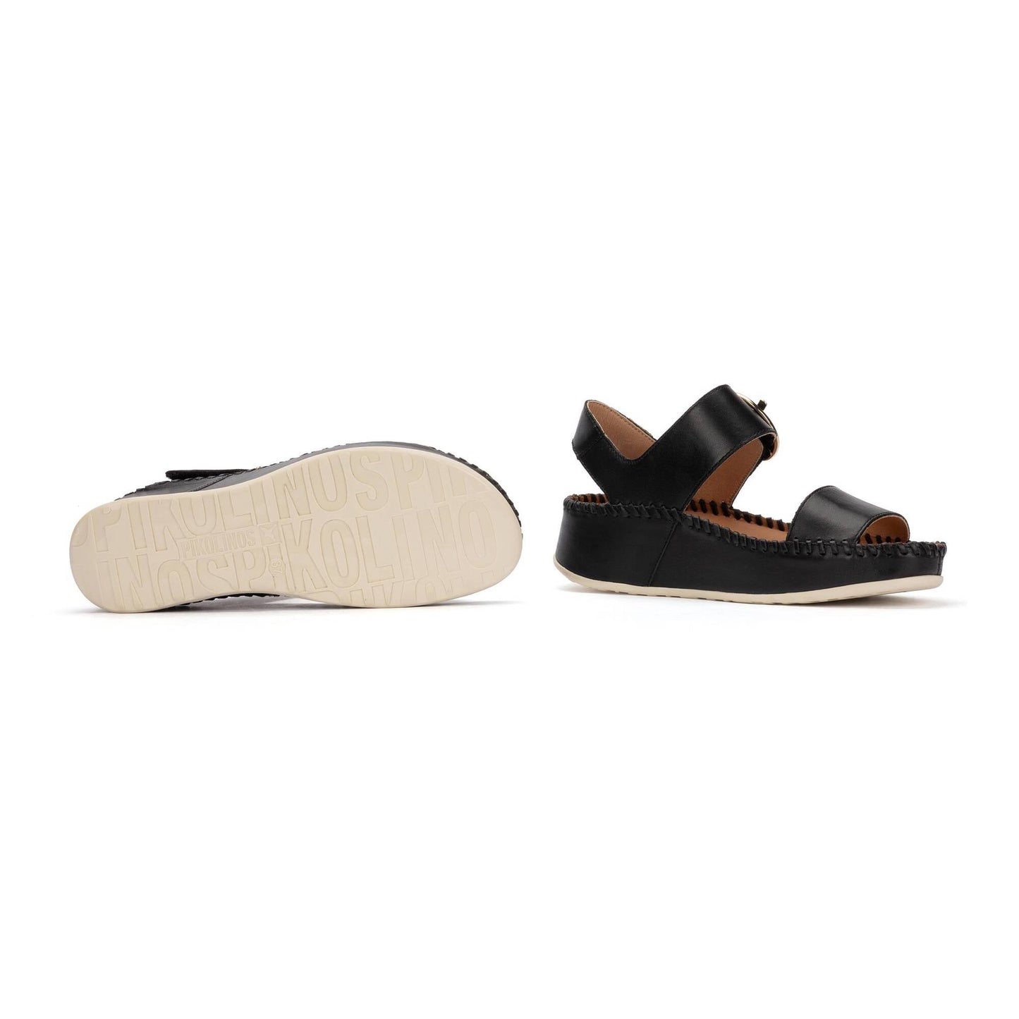 Pikolinos wedge sandals with hook-and-loop closure MARINA W1C-0709