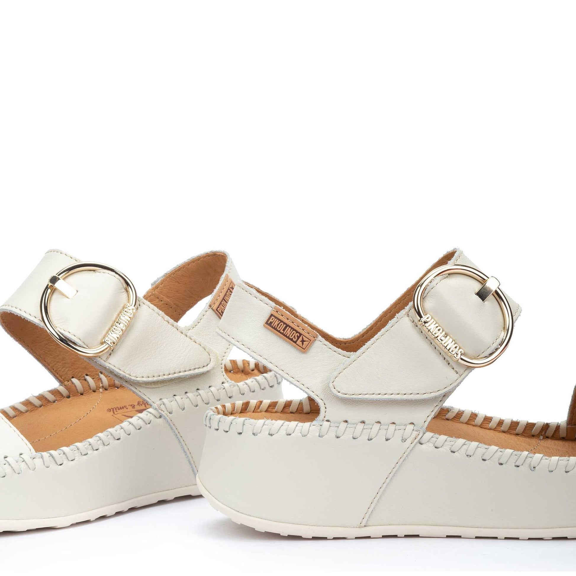 Pikolinos wedge sandals with hook-and-loop closure MARINA W1C-0709