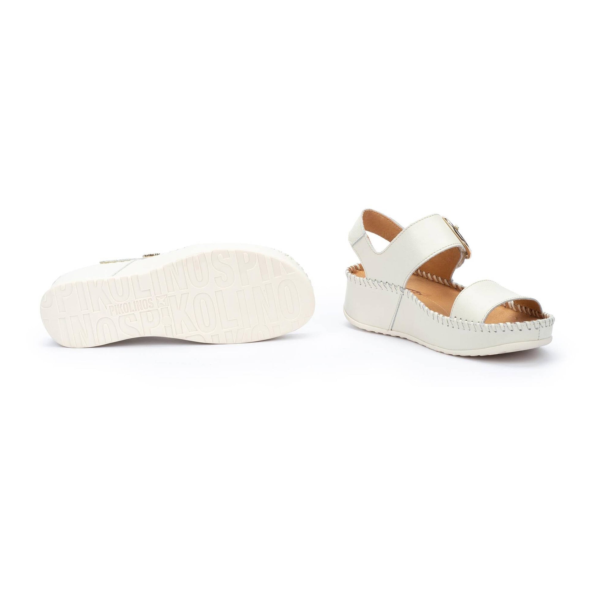 Pikolinos wedge sandals with hook-and-loop closure MARINA W1C-0709