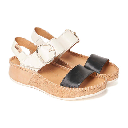 Pikolinos wedge sandals with hook-and-loop closure MARINA W1C-0709C1