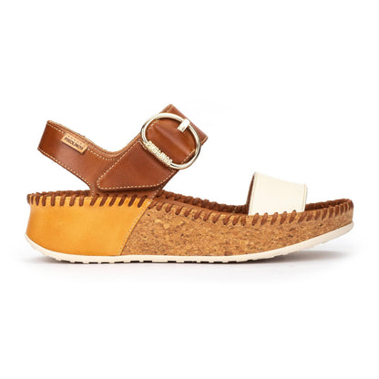Pikolinos wedge sandals with hook-and-loop closure MARINA W1C-0709C1