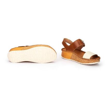 Pikolinos wedge sandals with hook-and-loop closure MARINA W1C-0709C1