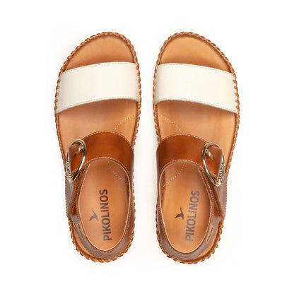 Pikolinos wedge sandals with hook-and-loop closure MARINA W1C-0709C1