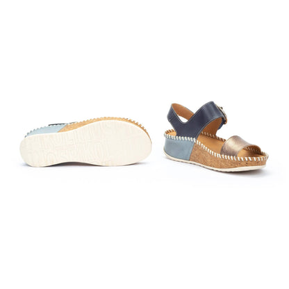 Pikolinos wedge sandals with hook-and-loop closure MARINA W1C-0709CLC1