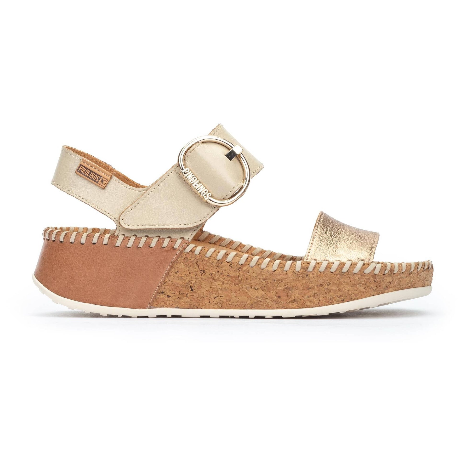 Pikolinos wedge sandals with hook-and-loop closure MARINA W1C-0709CLC1