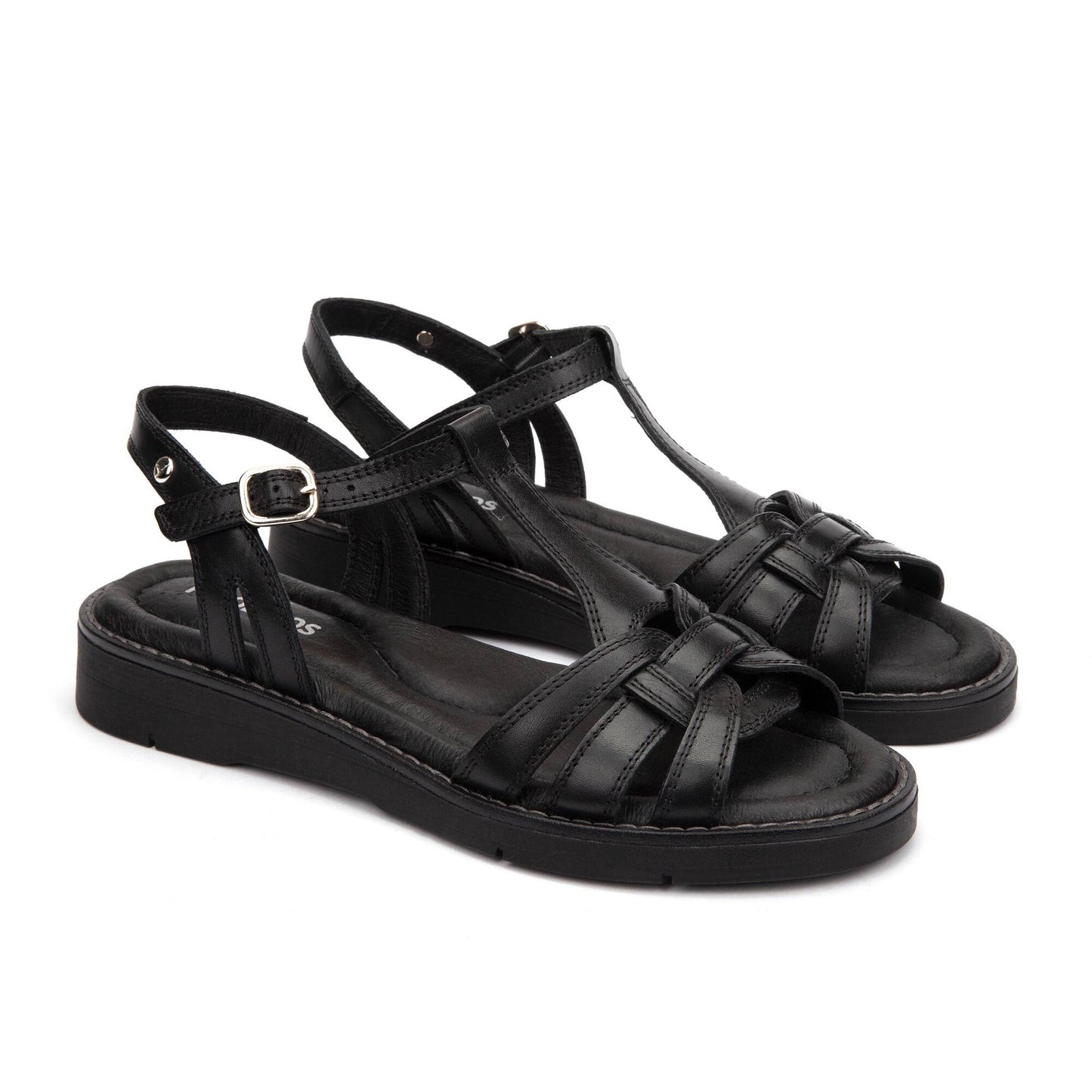 Pikolinos flat sandals with buckle ROQUETAS W9B-0789