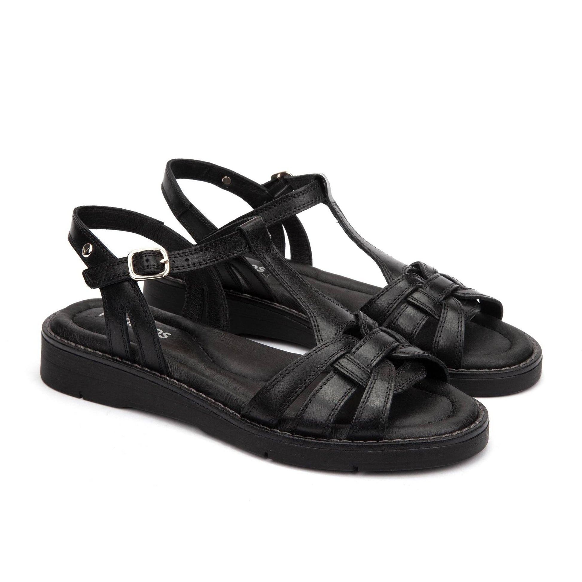 Pikolinos flat sandals with buckle ROQUETAS W9B-0789