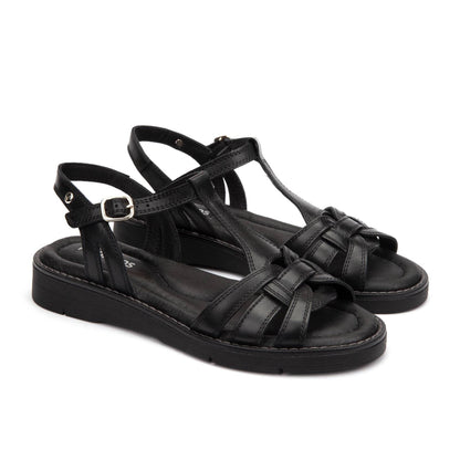 Pikolinos flat sandals with buckle ROQUETAS W9B-0789