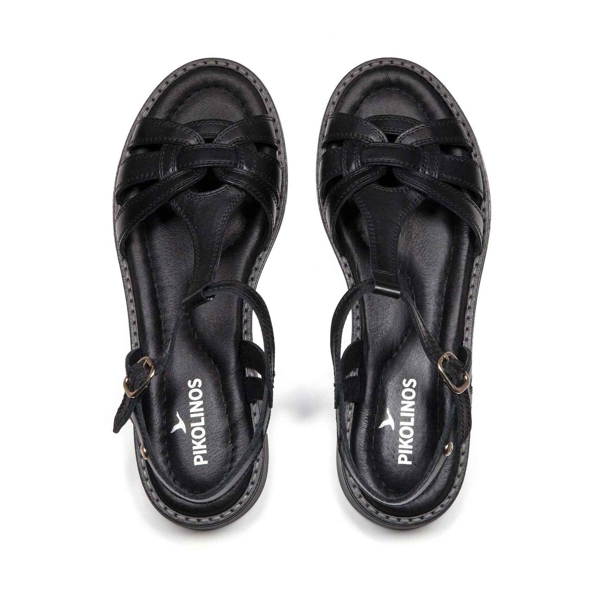 Pikolinos flat sandals with buckle ROQUETAS W9B-0789