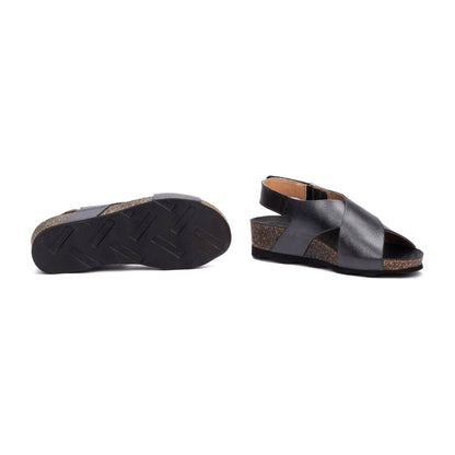 Pikolinos wedge sandals with hook-and-loop closure MAHON W9E-0912CLC1