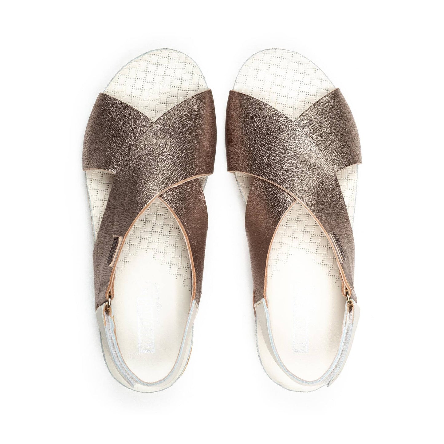 Pikolinos wedge sandals with hook-and-loop closure MAHON W9E-0912CLC1