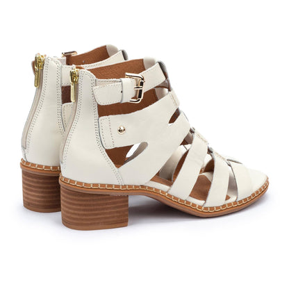 Pikolinos heeled block sandals with zipper BLANES W3H-1823