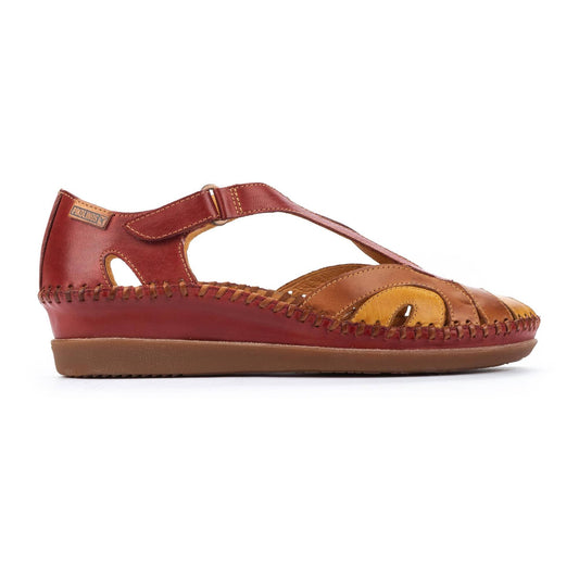 Pikolinos semi-open shoes with hook-and-loop closure CADAQUES W8K-1569C1