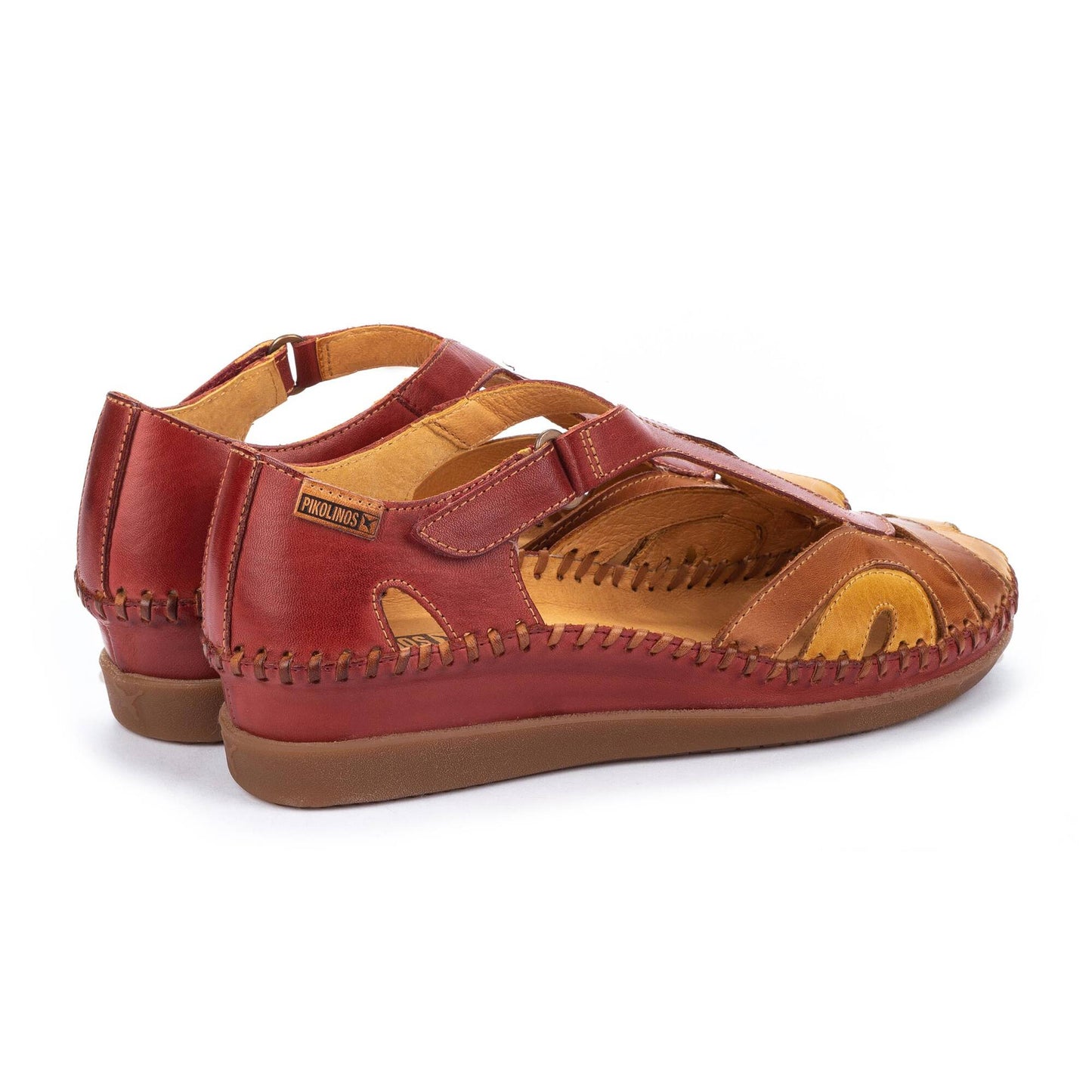 Pikolinos semi-open shoes with hook-and-loop closure CADAQUES W8K-1569C1