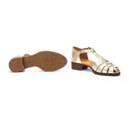 Pikolinos semi-open shoes with buckle VALENCIA W7D-1835CL