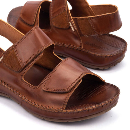Pikolinos flat sandals with hook-and-loop closure TARIFA 06J-0017C1
