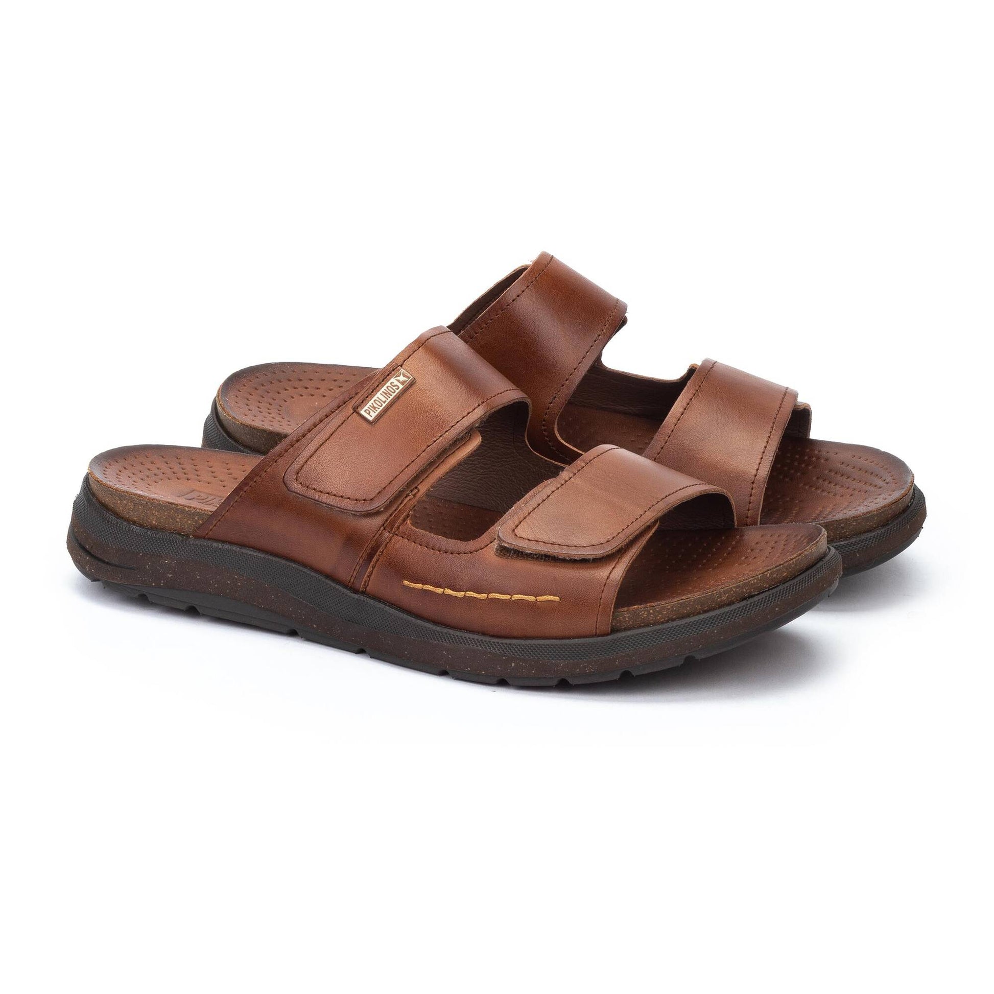 Pikolinos flat sandals with hook-and-loop closure NIJAR M0B-0123