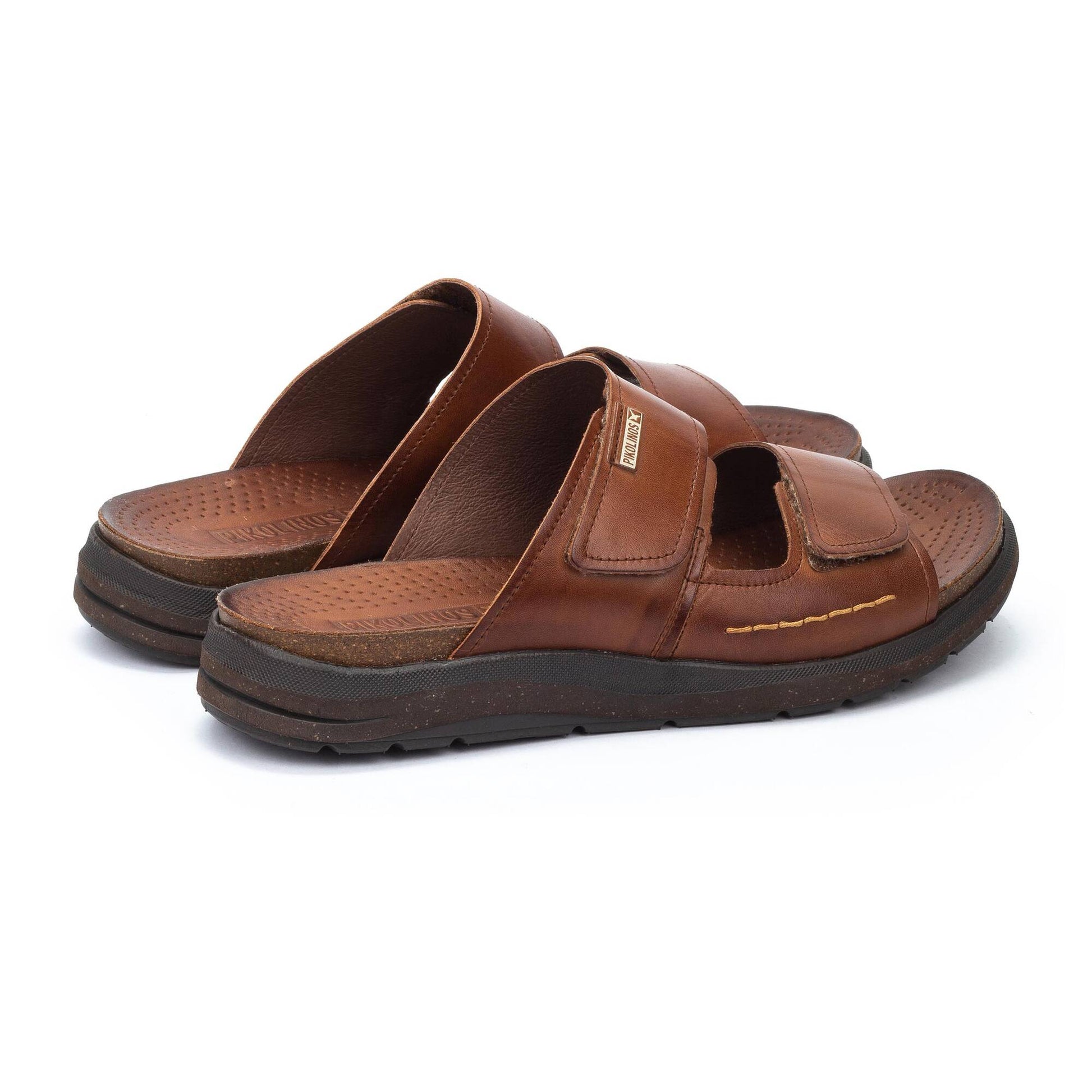 Pikolinos flat sandals with hook-and-loop closure NIJAR M0B-0123