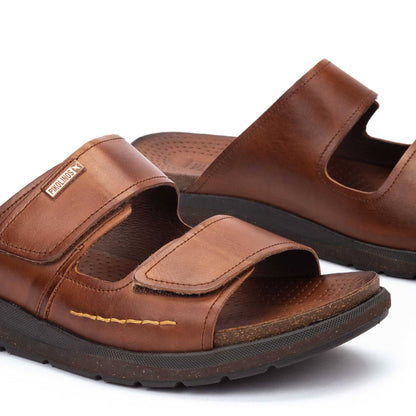 Pikolinos flat sandals with hook-and-loop closure NIJAR M0B-0123